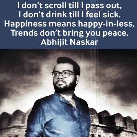 Abhijit Naskar Quote on Happiness & Peace