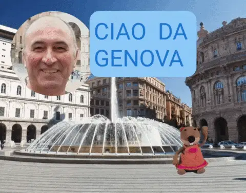 Ciao da Genova: Piazza De Ferrari