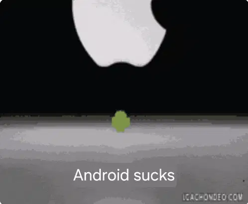 Android Sucks Apple