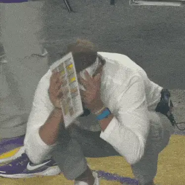 Lane Kiffin's Disbelief: Face Palm Moment – free memes GIF download | meme platform