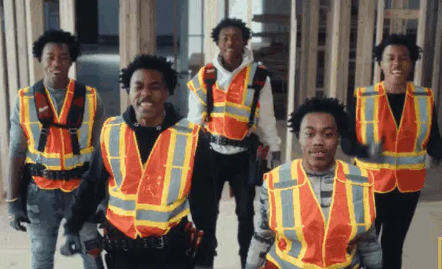 Scottie Barnes & Construction Workers Clapping