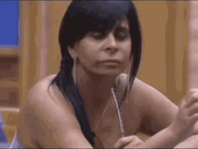 Gretchen Concordando While Drinking from a Mug
