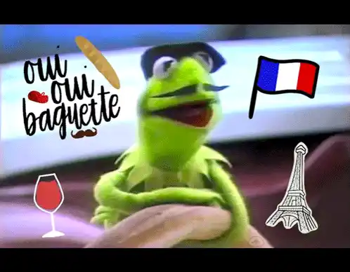Kermit The Frog in France