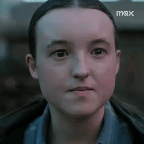 Teary-eyed Ellie Williams