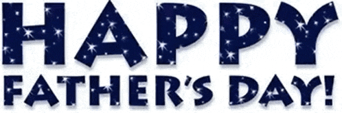 Sparkling Happy Father's Day Message