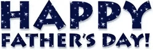 Sparkling Happy Father's Day Message – free GIF download | meme platform | memes GIF