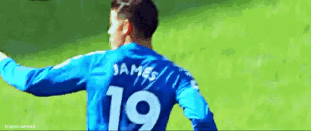 James Rodriguez Celebration for Everton