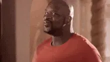 Shaq's Excited Dance