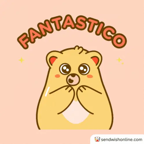 Fantastico Bear: Well Done!