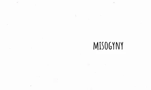Misogyny Red Circle