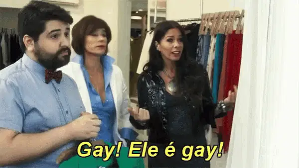 O Tempo Não Para: Ele é Gay!