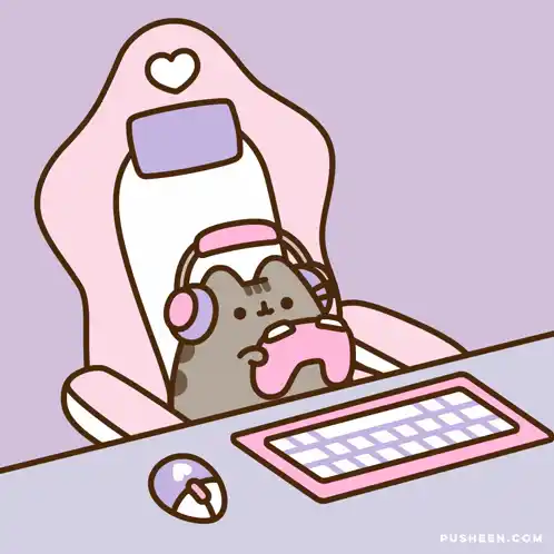 Pusheen Gaming Fun
