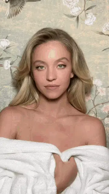 Sydney Sweeney's Stunning Hair Flip