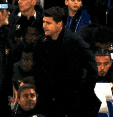 Mauricio Pochettino on Chelsea FC Sidelines