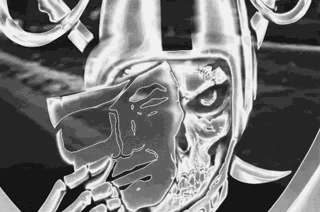 Raiders RN4L Skull Helmet Animation