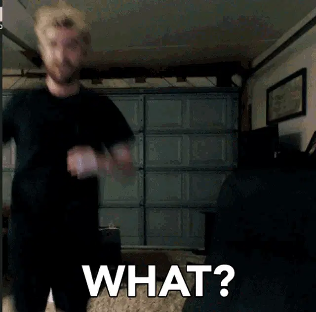 Man Confused - What Huh