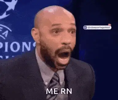 Thierry Henry's Shocked Reaction