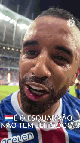 Caio Alexandre do EC Bahia: É o Esquadrão!