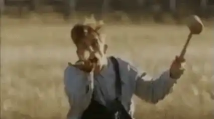 Ben Stiller as Simple Jack with Mallet