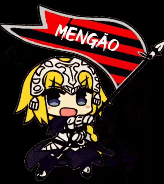 Flamengo Cartoon Character