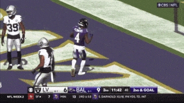 Zay Flowers Touchdown Dance