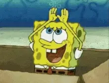 Spongebob Squarepants Rainbow Imagination – spongebob memes meme GIF free download no watermark 2026