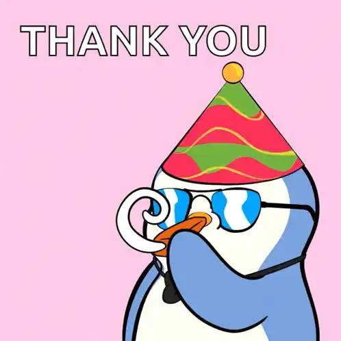 Pudgy Penguin Says Thank You