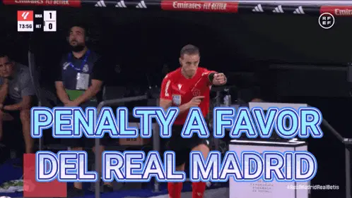 Penalty for Real Madrid
