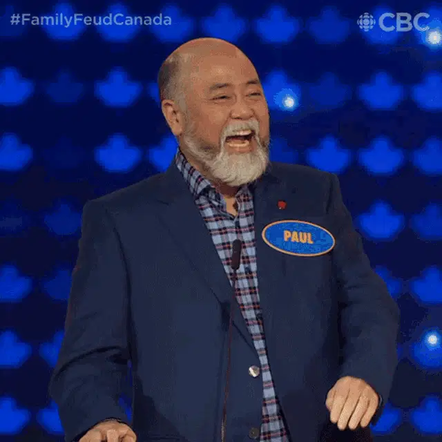 Paul's Hilarious Laugh on Family Feud Canada