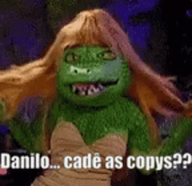 Cuca pergunta a Danilo: Cadê as copys?
