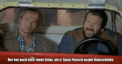 Bud Spencer & Terence Hill: Lustiger Spruch