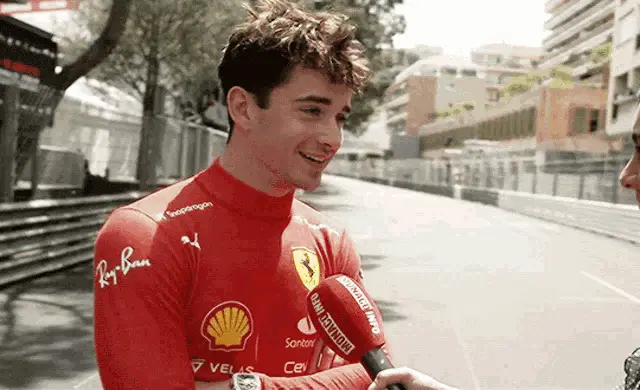 Charles Leclerc Interview in Monaco