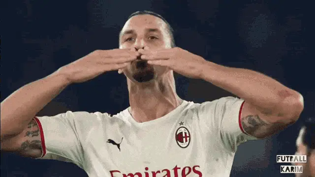 Zlatan Ibrahimovic's Iconic Blowing Kisses Celebration