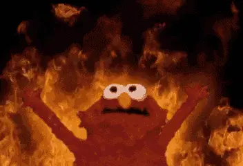Fire Elmo