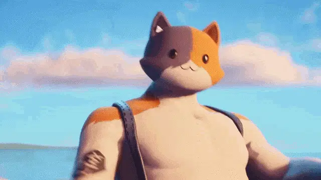 Fortnite Meowscles Flexes Muscles