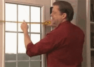 Man Fails to Use Tape Measure