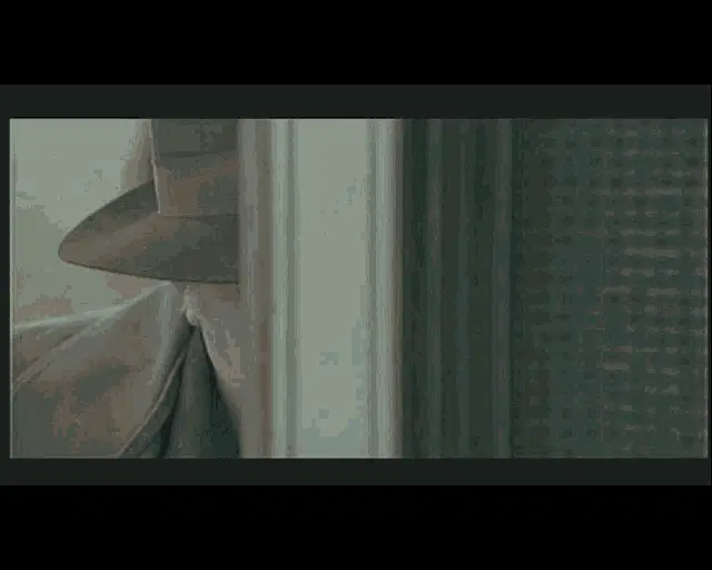 Danilo Bata Stojković Peeks with Wide Eyes