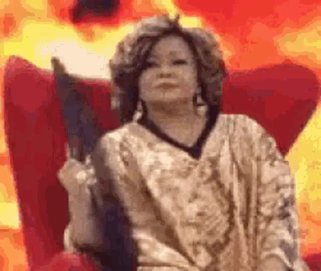 Hell Unbothered Woman