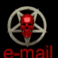 Email Skull: Spinning Pentagram Animation