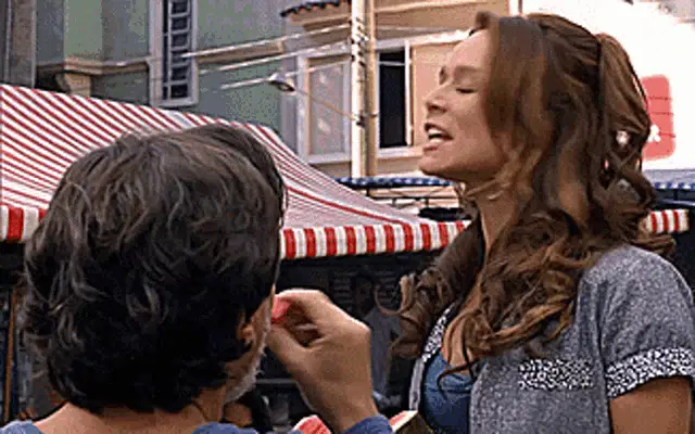 Mariana Ximenes Watermelon Smash in Haja Coração