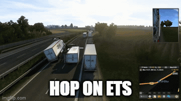ETS2 Truck Crash: Hop On ETS