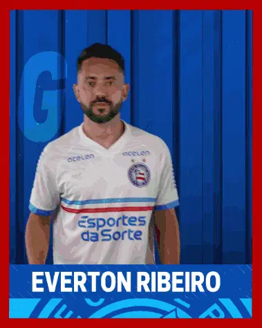 Everton Ribeiro: Gol do Bahia!
