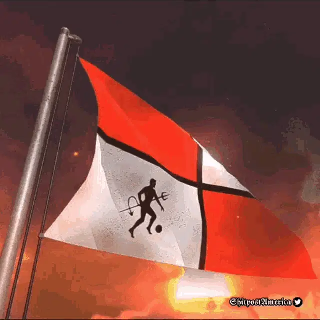 America De Cali Flag Waving - La Mechita