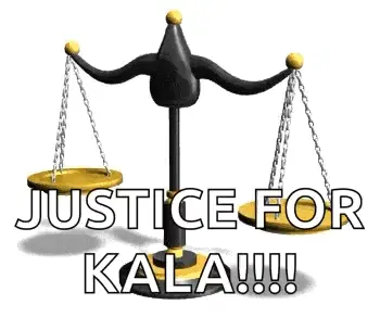 Justice for Kala: Balance Scale