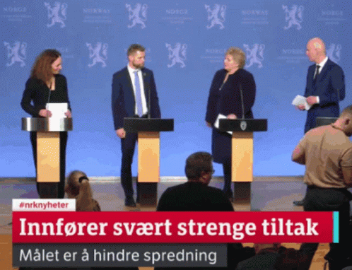 Corona Virus: Norway's No Handshake Policy