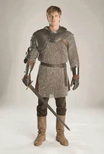 Arthur Pendragon in Armor and Cape