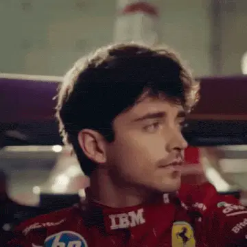 Charles Leclerc in Scuderia Ferrari F1 Suit