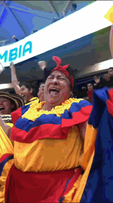 Colombia: Gol de Colombia Celebration!