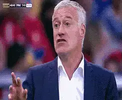 Didier Deschamps Animated Reaction
