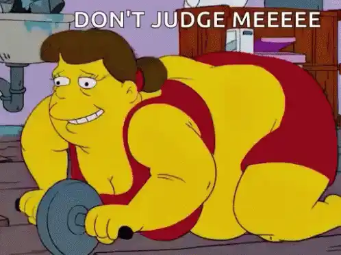 Simpsons: Don't Judge Me Cake Scene